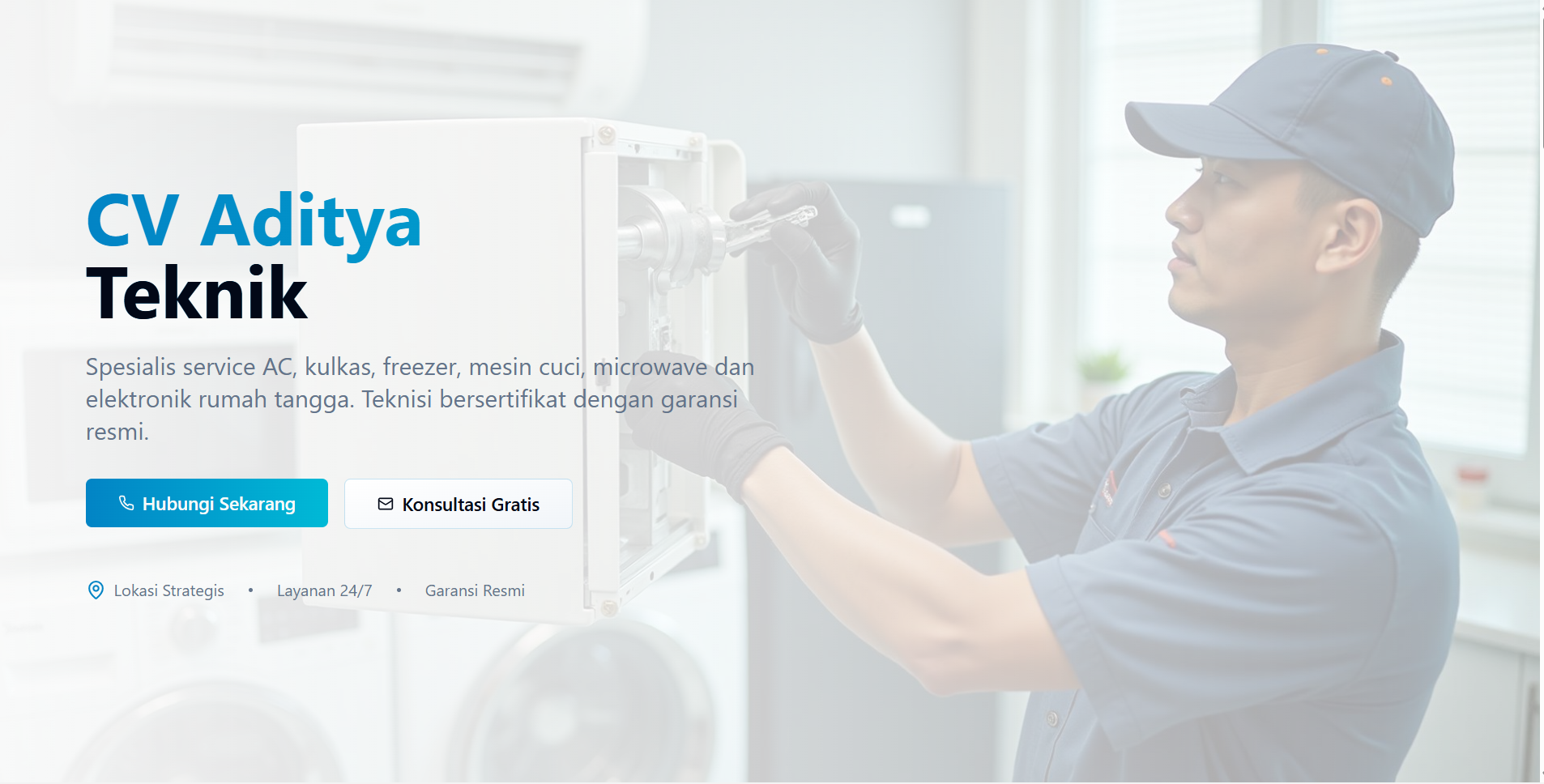 Dashboard: Ringkasan metrik
